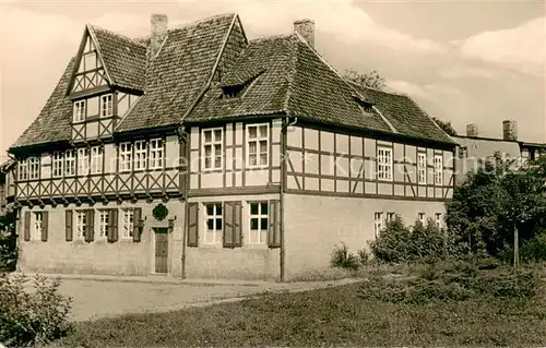 AK / Ansichtskarte Halberstadt Gleimhaus Fachwerkhaus Halberstadt