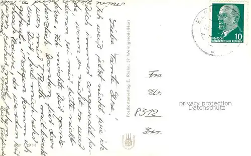 AK / Ansichtskarte Elbingerode_Harz Diakonissenmutterhaus Neuvandsburg Elbingerode Harz