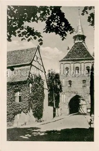 AK / Ansichtskarte Stralsund Kuetertor 