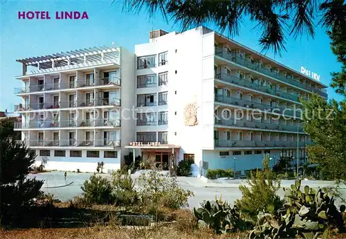 AK / Ansichtskarte Can_Pastilla_Palma_de_Mallorca Hotel Linda Can_Pastilla
