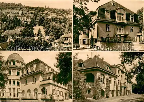 AK / Ansichtskarte Gottleuba Berggiesshuebel_Bad Sanatorium Haus F6 Haus F7 Haus 1 Gottleuba Berggiesshuebel