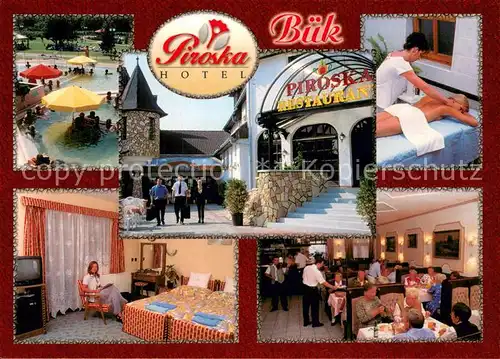 AK / Ansichtskarte Buek_Buekfuerdoe_Bad Piroska Hotel Massage Zimmer Gastraum Buek_Buekfuerdoe_Bad