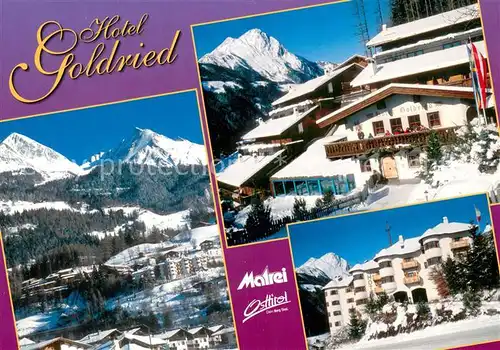 AK / Ansichtskarte Matrei_Osttirol Hotel Goldried im Grossglockner Resort Matrei_Osttirol