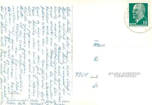 AK / Ansichtskarte Neuglobsow Am grossen Stechlinsee Badestrand FDGB Ferienheim Haus Waldfrieden FDGB Ferienheim Haus Brandenburg Neuglobsow