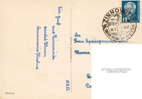 AK / Ansichtskarte Zinnowitz_Ostseebad Weststrand Zinnowitz_Ostseebad