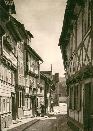 AK / Ansichtskarte Wernigerode_Harz Malerischer Winkel Wernigerode Harz