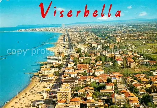 AK / Ansichtskarte Viserbella_di_Rimini Veduta aerea Viserbella_di_Rimini
