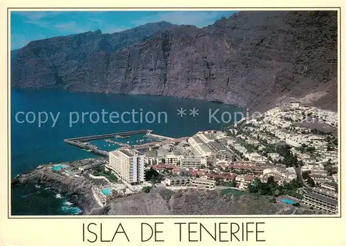 AK / Ansichtskarte Puerto_Santiago_Tenerife Fliegeraufnahme Puerto_Santiago_Tenerife