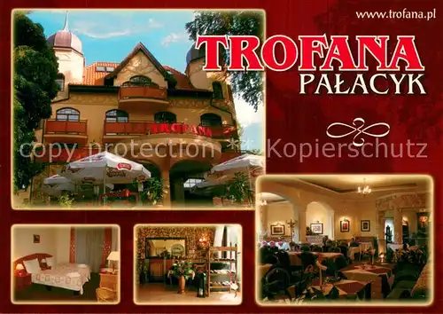 AK / Ansichtskarte Miedzyzdroje Palacyk Troana Details Miedzyzdroje