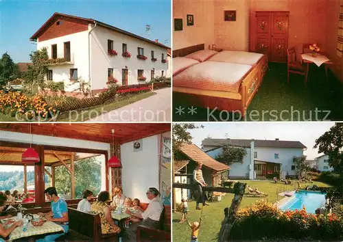 AK / Ansichtskarte Aistersheim Raststaette Aistersheim Gaststube Zimmer Pool Aistersheim