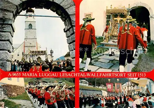 AK / Ansichtskarte Maria Luggau Lesachtal Wallfahrtsort Teilansichten Maria Luggau