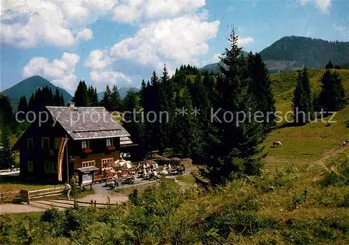 AK / Ansichtskarte Weissensee_Kaernten Naggler Alm Weissensee Kaernten