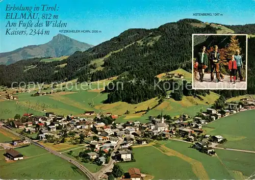 AK / Ansichtskarte Ellmau_Tirol Fliegeraufnahme Ellmau Tirol