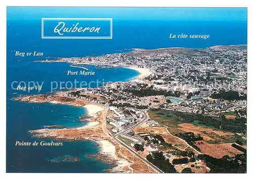 AK / Ansichtskarte Quiberon_56 Vue aerienne 