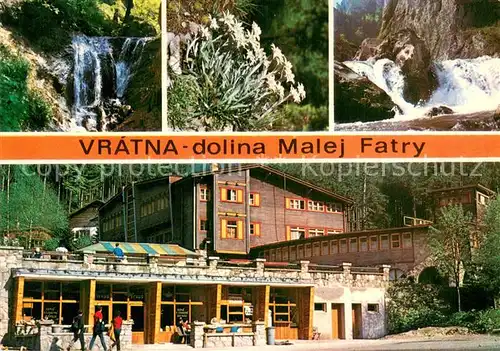 AK / Ansichtskarte Mala_Fatra Chata Vratna Horne Diery Piesnivec alpinsky Tiesnavy Mala_Fatra