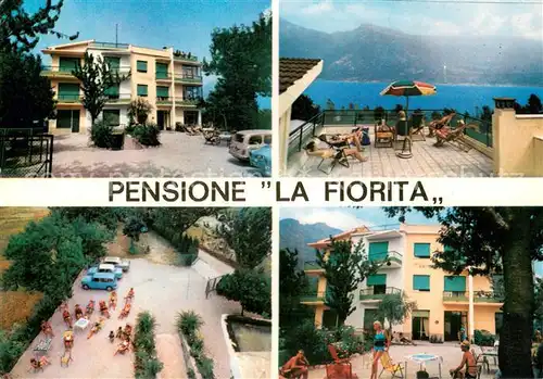 AK / Ansichtskarte Limone_sul_Garda Pensione La Fiorita Details Limone_sul_Garda