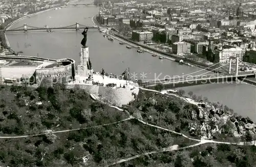 AK / Ansichtskarte Budapest Blick vom Gellertberg Budapest