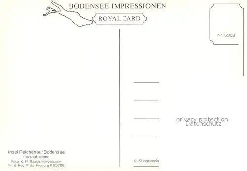 AK / Ansichtskarte Insel_Reichenau_Bodensee Fliegeraufnahme 