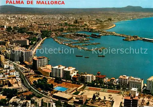 AK / Ansichtskarte Palma_de_Mallorca Fliegeraufnahme Palma_de_Mallorca