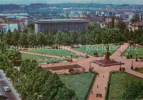 AK / Ansichtskarte Vilnius Leninplatz Fliegeraufnahme Vilnius
