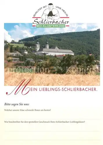 AK / Ansichtskarte Schlierbach_Oberoesterreich Klosterkaeserei Stift Schlierbach Schlierbach