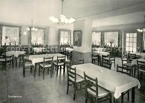 AK / Ansichtskarte Bad_Westernkotten Muetter Erholungsheim Speiseraum Bad_Westernkotten