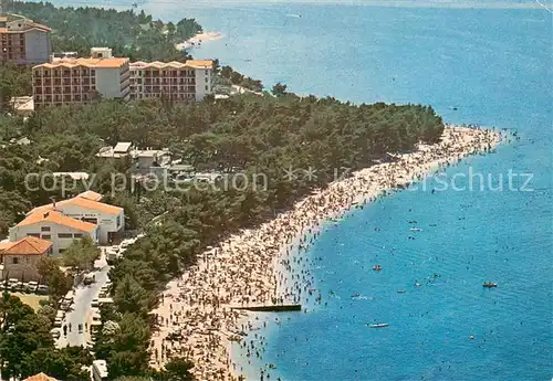 AK / Ansichtskarte Baska_Voda Fliegeraufnahme Baska_Voda