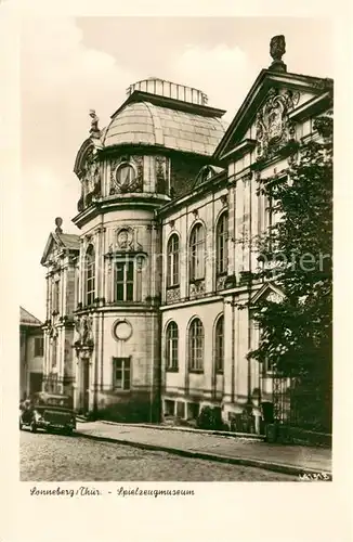 AK / Ansichtskarte Sonneberg_Thueringen Spielzeugmuseum Sonneberg Thueringen