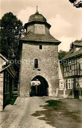 AK / Ansichtskarte Stolberg_Harz Rittertor Luftkurort Stolberg Harz