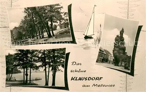 AK / Ansichtskarte Klausdorf_Mellensee Uferpartien am See Ortsmotiv Klausdorf_Mellensee