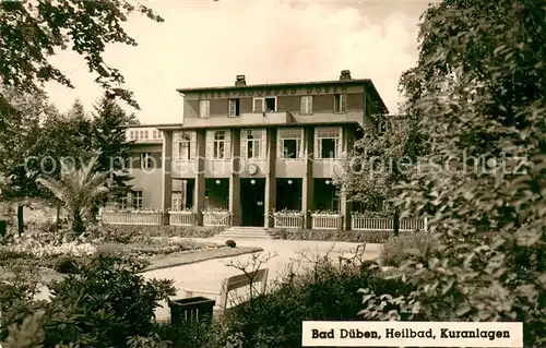 AK / Ansichtskarte Bad_Dueben Kuranlagen Heilbad Bad_Dueben