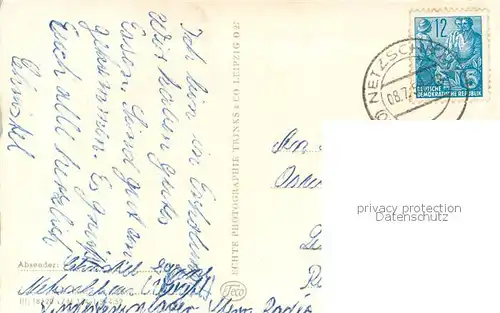 AK / Ansichtskarte Netzschkau Stadtbad Freibad Netzschkau