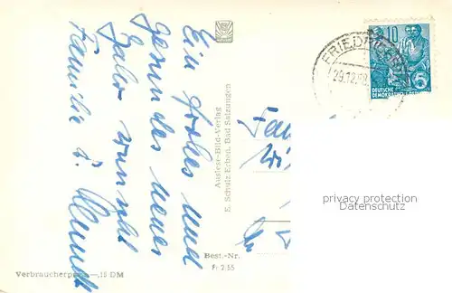 AK / Ansichtskarte Friedrichroda FDGB Ferienheim Luftkurort Friedrichroda