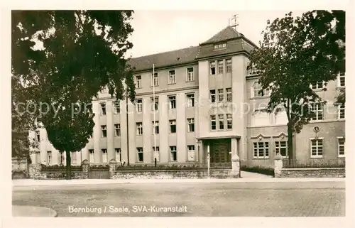 AK / Ansichtskarte Bernburg_Saale SVA Kuranstalt Bernburg_Saale