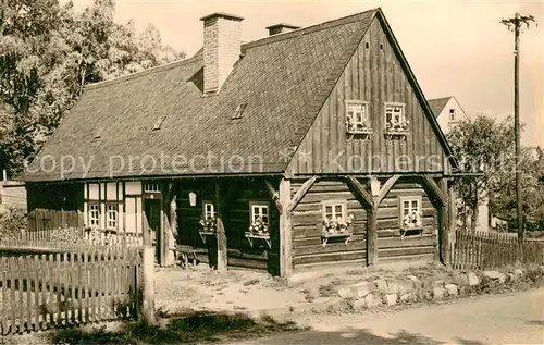 AK / Ansichtskarte Sohland_Spree Holzhaus Sohland_Spree