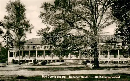 AK / Ansichtskarte Bad_Schmiedeberg FDGB Eisenmoorbad Duebener Heide Bad_Schmiedeberg