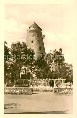 AK / Ansichtskarte Schoenebeck_Salzelmen Rosengarten Turm Schoenebeck Salzelmen