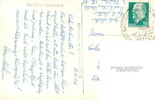 AK / Ansichtskarte Bad_Dueben Heilbad Bad_Dueben