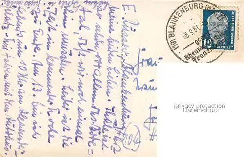 AK / Ansichtskarte Thale_Harz Hubertusstrasse Blick zur Kirche Thale_Harz