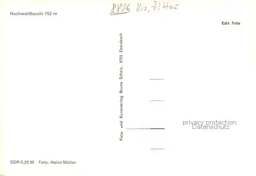 AK / Ansichtskarte Oybin Hochwaldbaude Gaststube Oybin