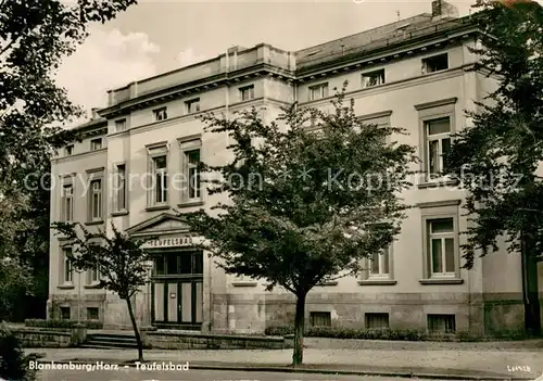 AK / Ansichtskarte Blankenburg_Harz Teufelsbad Blankenburg_Harz