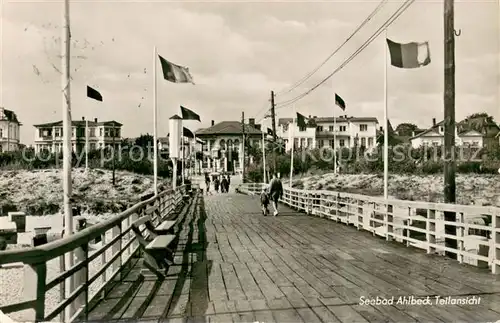 AK / Ansichtskarte Ahlbeck_Ostseebad Seebruecke Ahlbeck_Ostseebad