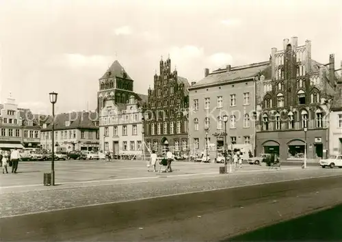AK / Ansichtskarte Greifswald Platz der Freundschaft Greifswald