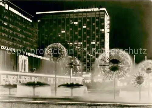 AK / Ansichtskarte Dresden Prager Strasse Interhotel Newa Dresden