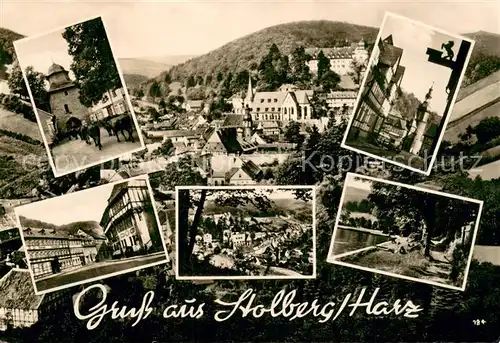AK / Ansichtskarte Stolberg_Harz Orts und Teilansichten Stolberg Harz
