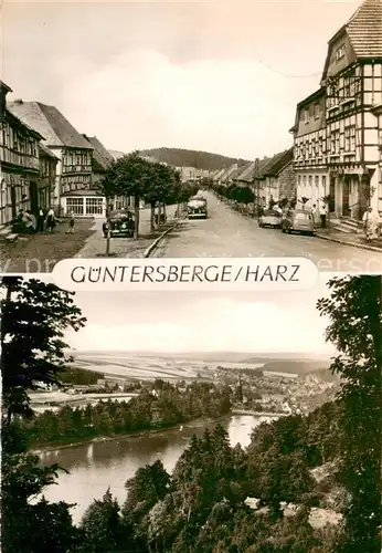 AK / Ansichtskarte Guentersberge Ortspartie Panorama Guentersberge