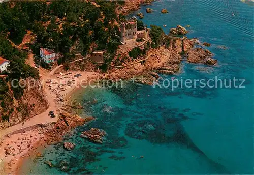 AK / Ansichtskarte Lloret_de_Mar Fliegeraufnahme Lloret_de_Mar