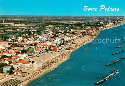 AK / Ansichtskarte Torre_Pedrera_IT Fliegeraufnahme 