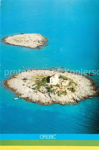 AK / Ansichtskarte Orebic_Croatia Fliegeraufnahme 