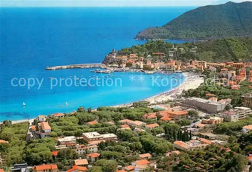 AK / Ansichtskarte Marina_di_Campo Fliegeraufnahme mit Golf Marina_di_Campo